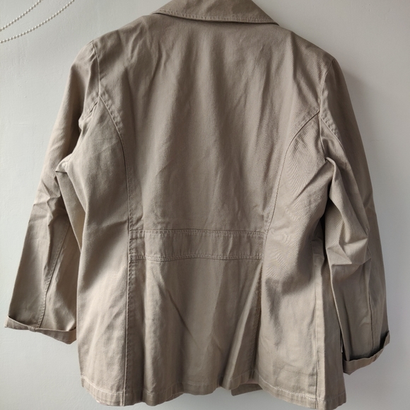 Beige double breasted jacket - Picture 5 of 5